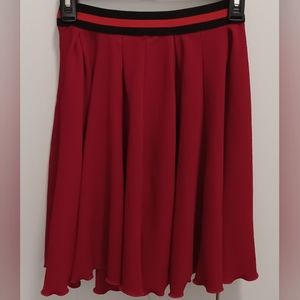 Red/Burgundy Skirt